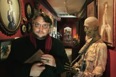 Aquí puedes ver la asombrosa y tenebrosa colección que Guillermo del Toro tiene en su casa de “Los Ángeles”.