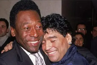 Conoce la historia de las clases que Pelé le impartió a Maradona