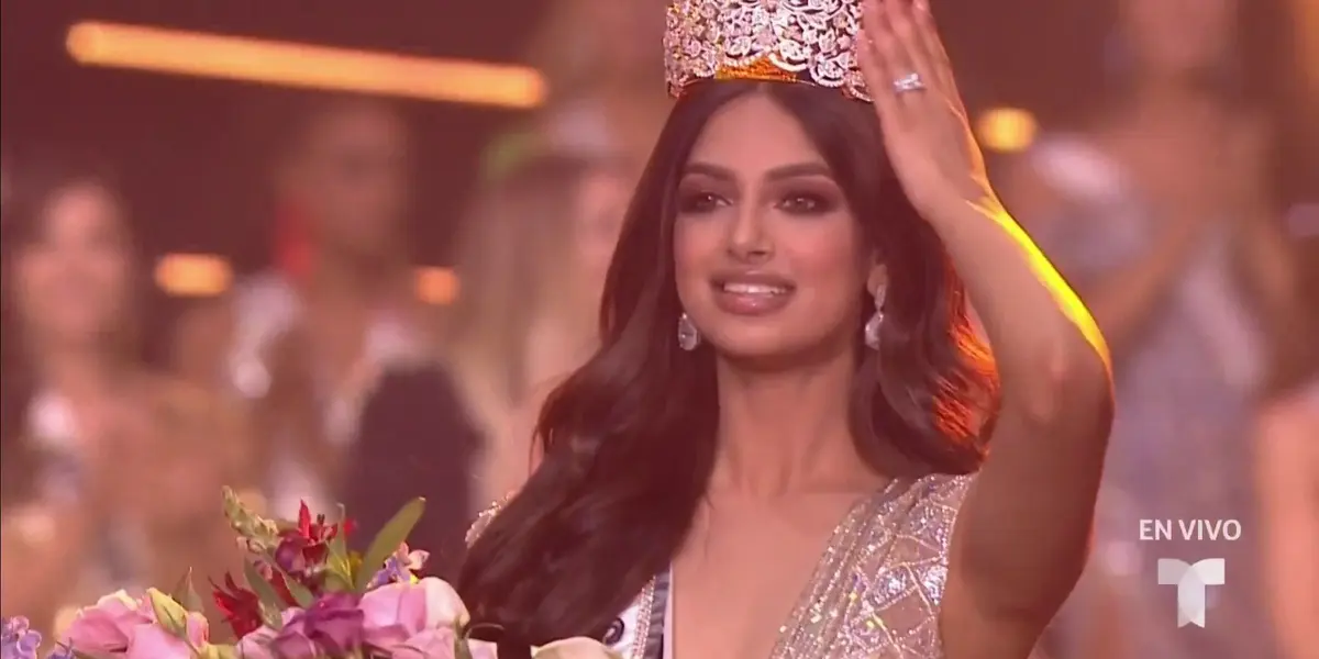 Harnaaz Sandhu, representante de India, fue coronada como Miss Universo 2021 en la ciudad israelí de Eilat, en una edición marcada por los llamados a boicotear el certamen en apoyo a los palestinos.