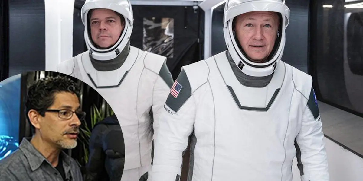 Los astronautas Bob Behnken y Doug Hurley viajan hacia la EEI en la cápsula Crew Dragon, construida por SpaceX, que actúa como una suerte de taxi contratado por la NASA para que lleve a sus astronautas hasta la estación en órbita.