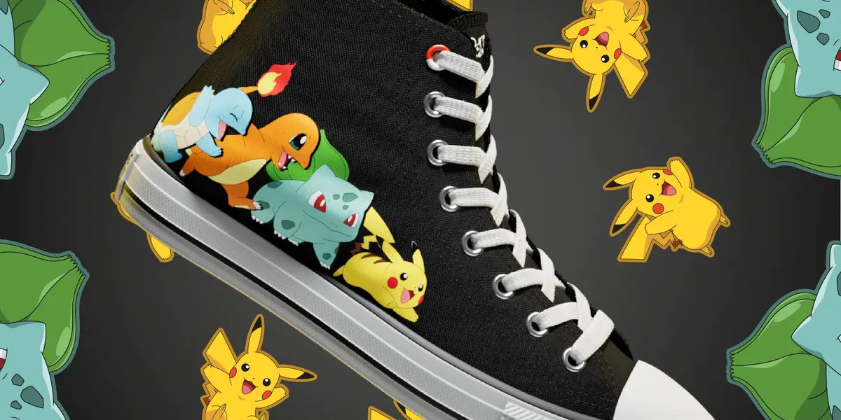 Pokémon celebra sus 25 años y ahora anuncia una colaboración con Converse, la legendaria marca de calzado deportivo y ropa, para el lanzamiento de una increíble colección que incluye desde clásicos Chuck Taylor hasta playeras