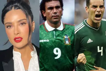 Salma Hayek fue sorprendida por un ex futbolista de Pumas en pleno show en vivo 