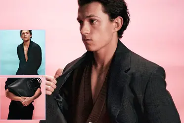 A las imágenes en las que figuran modelos como Selena Forrest y Julia Nobis se une ahora el superhéroe de moda, Tom Holland, interpretándose a sí mismo vistiendo lo más nuevo de Miuccia Prada y Raf Simons.