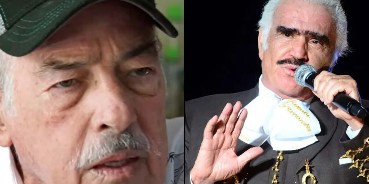 Andrés García no aprovechó las clases particulares que tomaba con Vicente Fernández