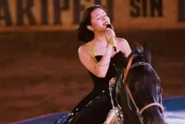 Ángela Aguilar ha confesado el secreto que esconde para cantar abordo de un caballo sin afectar su voz 