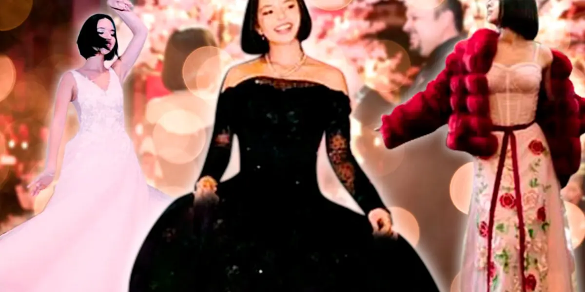 Ángela Aguilar lució cuatro vestidos diferentes valuados en una fortuna