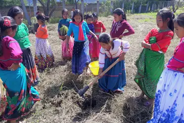 Autoridades agrarias, tradicionales, locales y comuneros indígenas encabezan la protesta que recorrerá a pie 800 kilómetros en 28 días para llegar a la Ciudad de México.