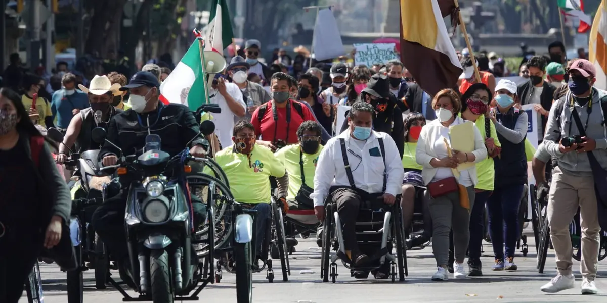 Autoridades anunciaron ell registro de personas al programa Pensión para Personas con Discapacidad.