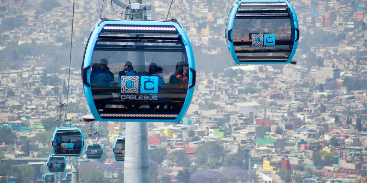 Autoridades capitalinas informaron que el servicio de Cablebús de las Líneas 1 y 2 será suspendido temporalmente por motivos de una revisión anual.