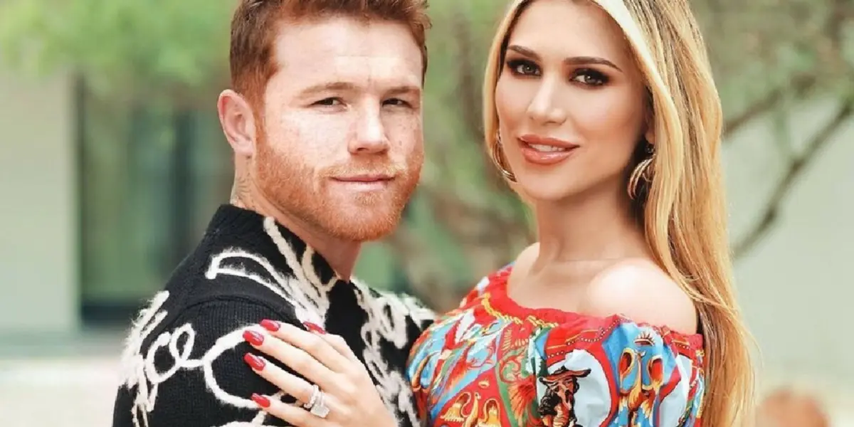 Canelo Álvarez gastó una millonada en el vestido de novia de Fernanda Gómez por estos lujosos detalles