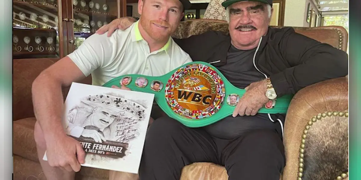 Canelo Álvarez heredó un detalle que pocos conocen de Vicente Fernández