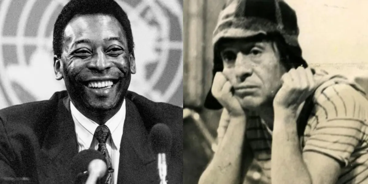Chespirito tuvo un sueño frustrado y por eso envidió a Pelé
