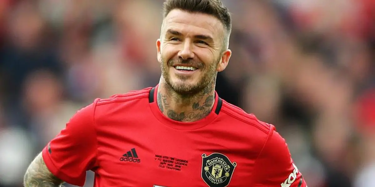 Conoce cual era el amuleto de la suerte de David Beckham en sus partidos más importantes