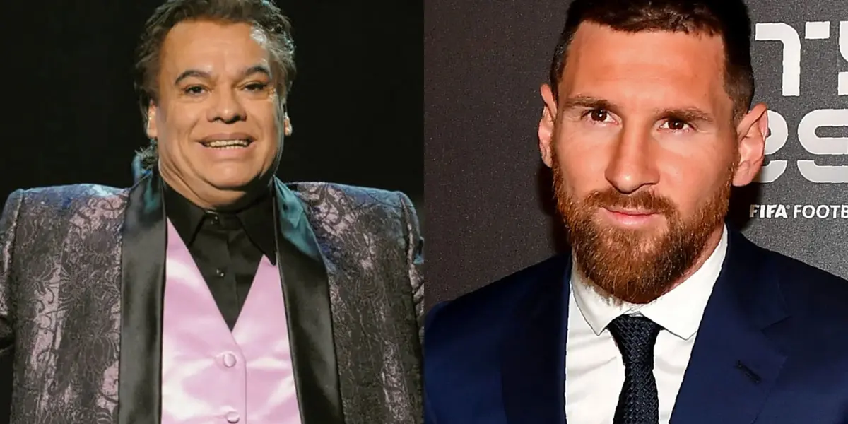 Conoce cual es lo único que comparten Messi y Juan Gabriel