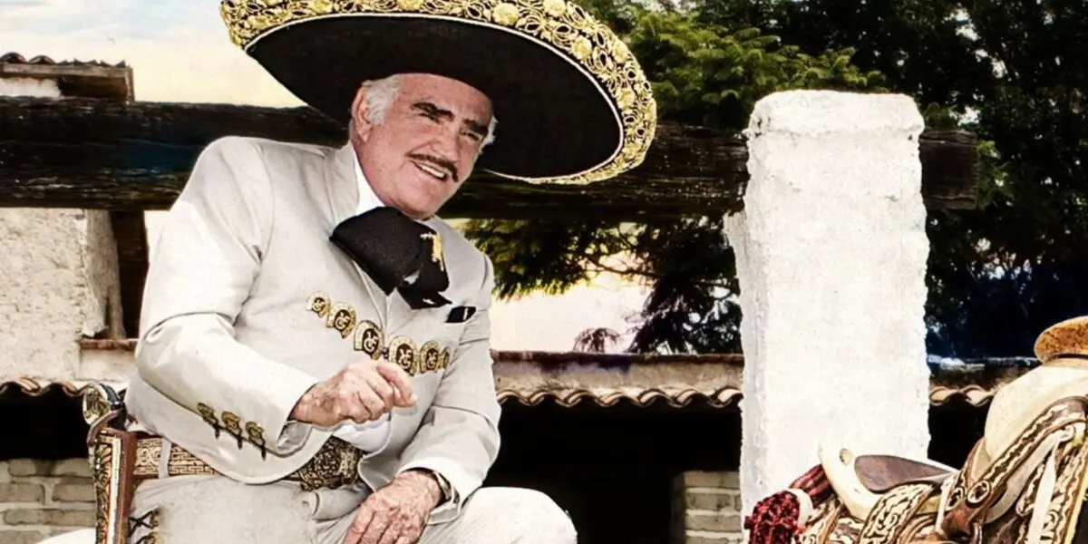 Conoce cual fue la bebida favorita que Vicente Fernández tomaba en sus conciertos