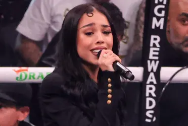 Conoce en donde se equivocó Danna Paola al interpretar el himno nacional