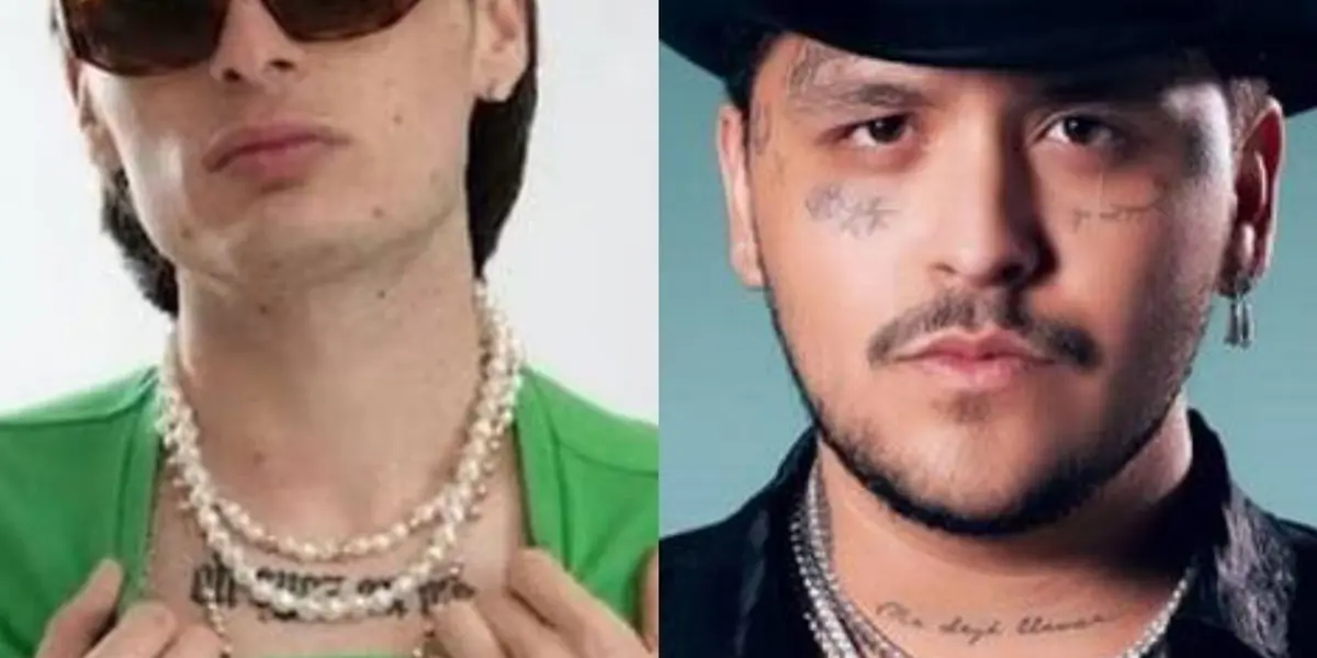 Conoce la colección de joyas de Peso Pluma y Christian Nodal