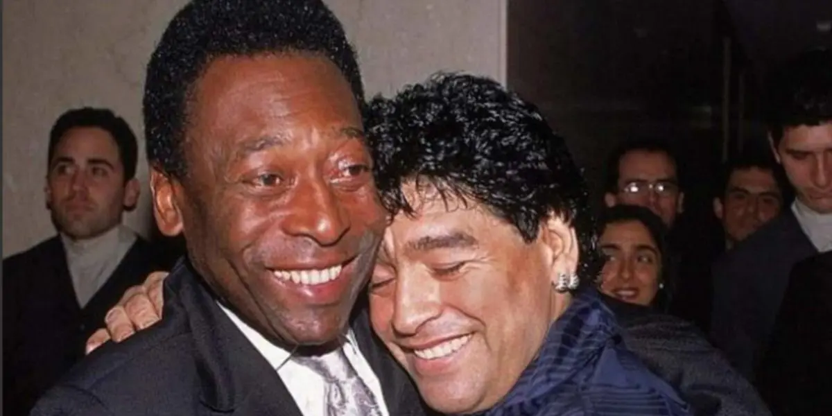 Conoce la historia de las clases que Pelé le impartió a Maradona