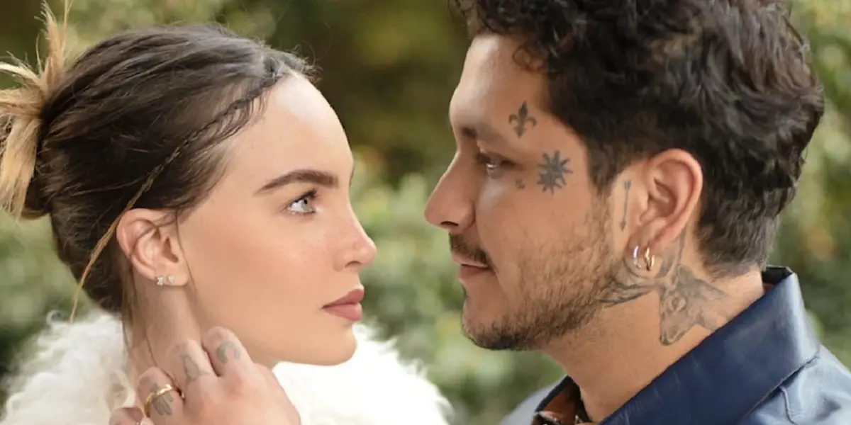 Conoce la joya que Belinda le regaló en su primer mes de novios a Christian Nodal