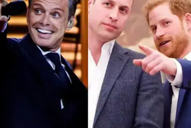 Conoce la relación que existe entre Luis Miguel y Harry y William