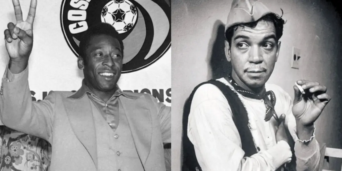Conoce que fue lo que hizo que Pelé y Cantinflas se reunieran durante sus mejores años