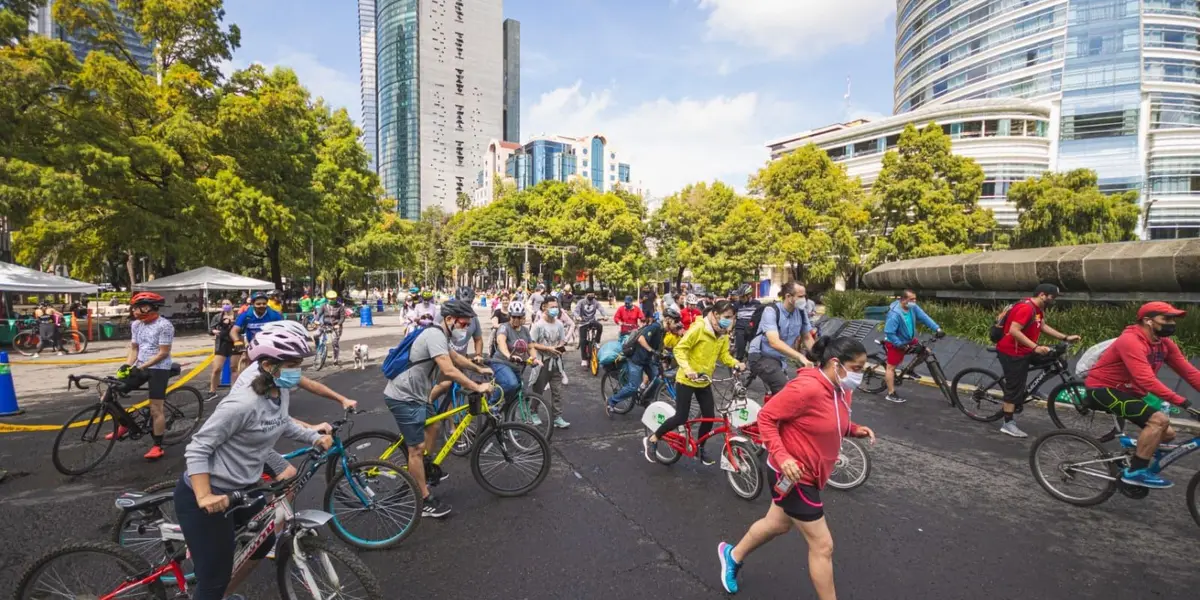 Debido a las movilizaciones que habrá en el centro de la ciudad por la conmemoración del Día del trabajo, este domingo no habrá Paseo Dominical Muévete en Bici este domingo en Paseo de la Reforma,