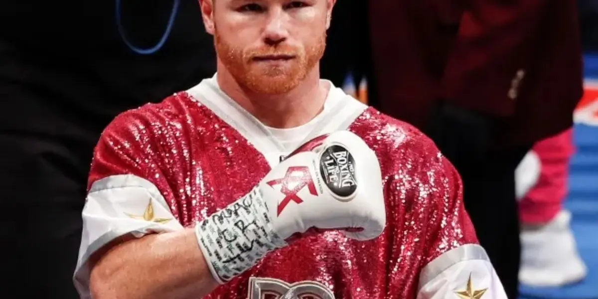 Descubre cual es el amuleto que acompaña al Canelo Álvarez en sus combates