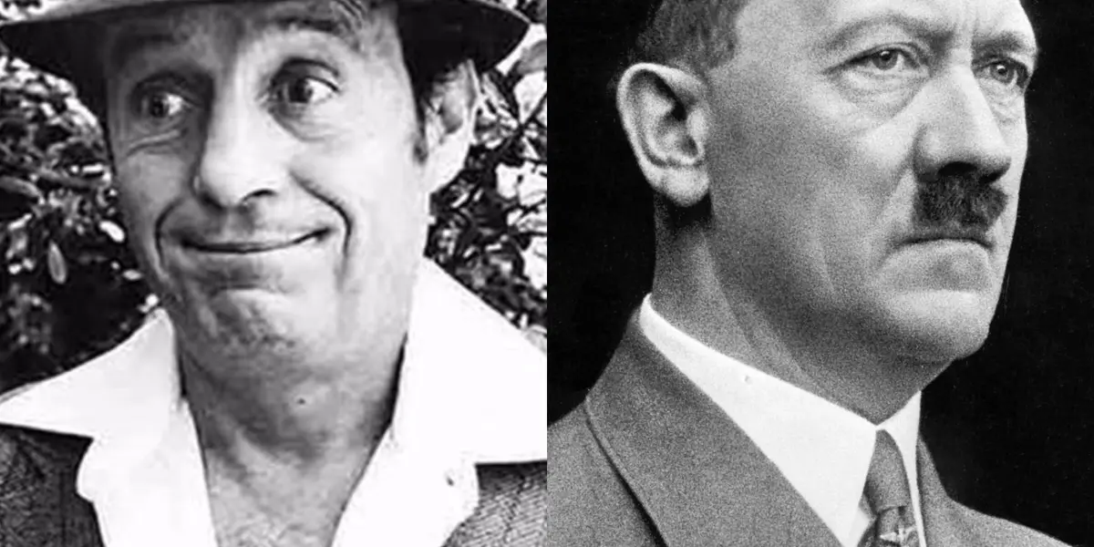 Descubre el curioso dato entre Chespirito y Hitler