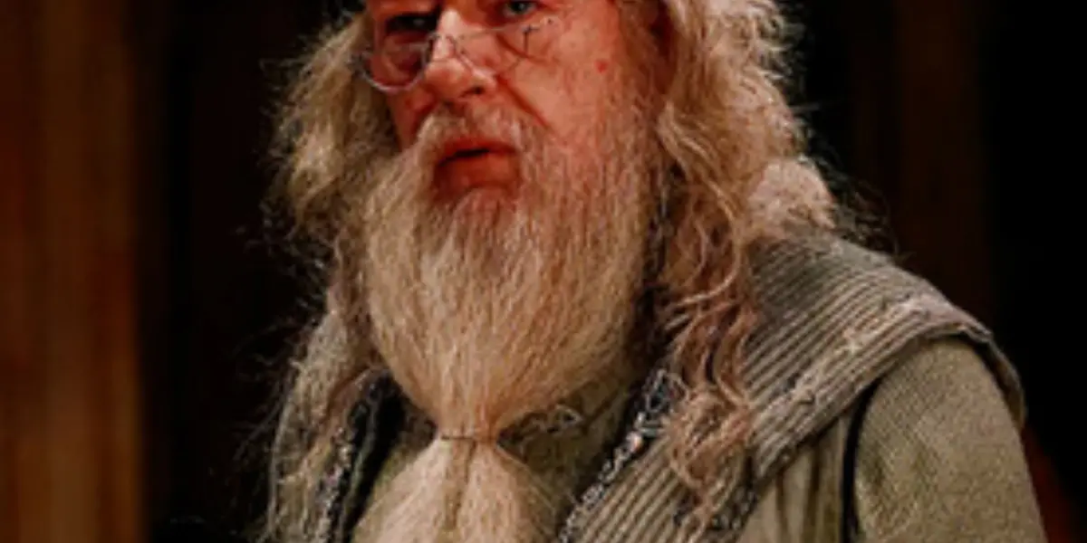 Descubre el secreto que pocos fans notaron de la barba de Michael Gambon en Harry Potter 