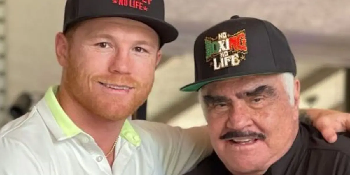 Descubre la amistad que hubo entre Vicente Fernández y el Canelo Álvarez