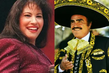 Descubre la relación que existió entre Selena Quintanilla y Vicente Fernández