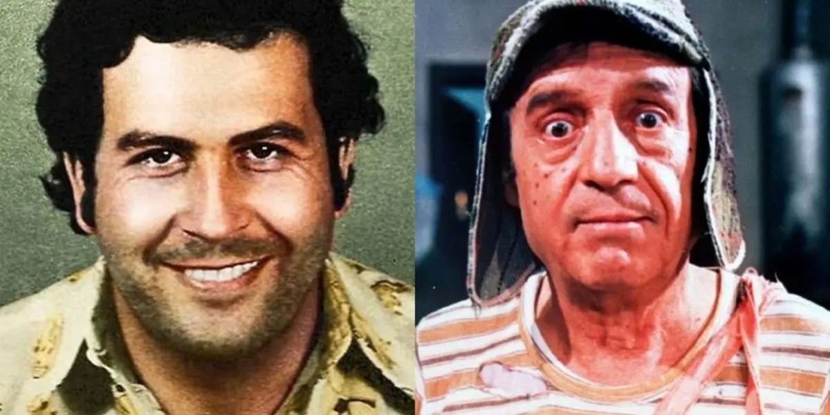 Descubre los aterradores rituales que compartían Chespirito y Pablo Escobar