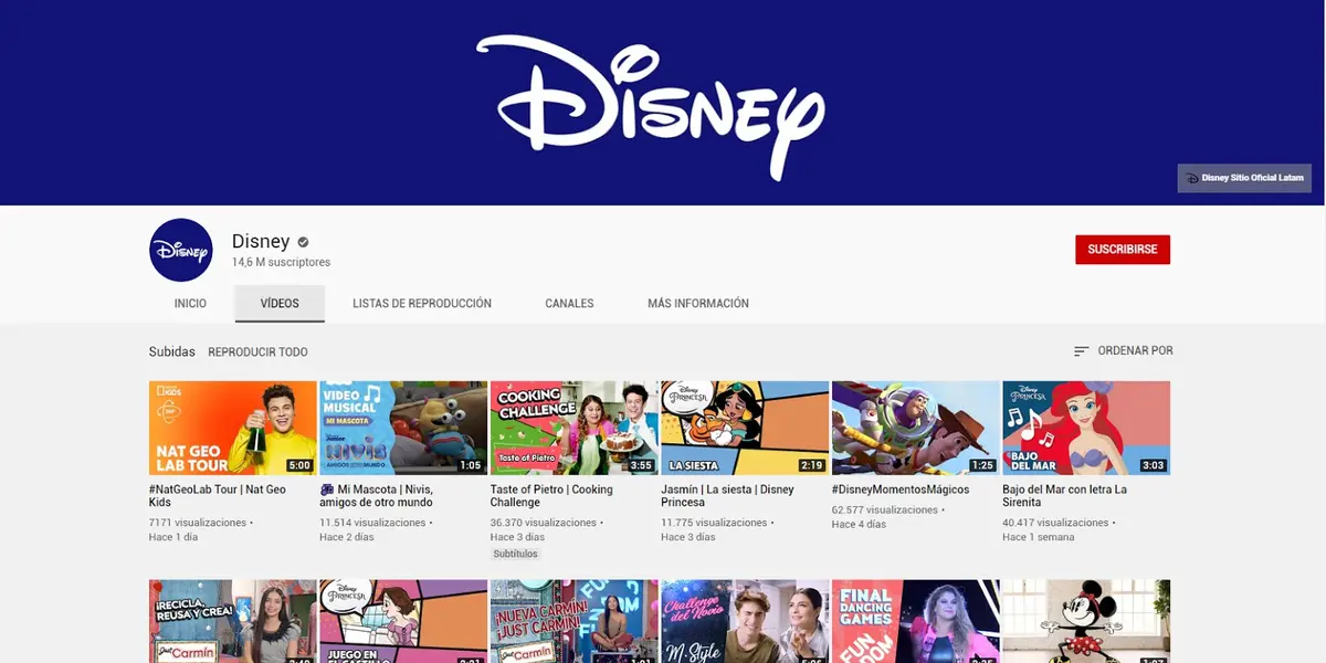 Días después YouTube anunció que los canales de Disney regresarán ya que pudieron llegar a un acuerdo.