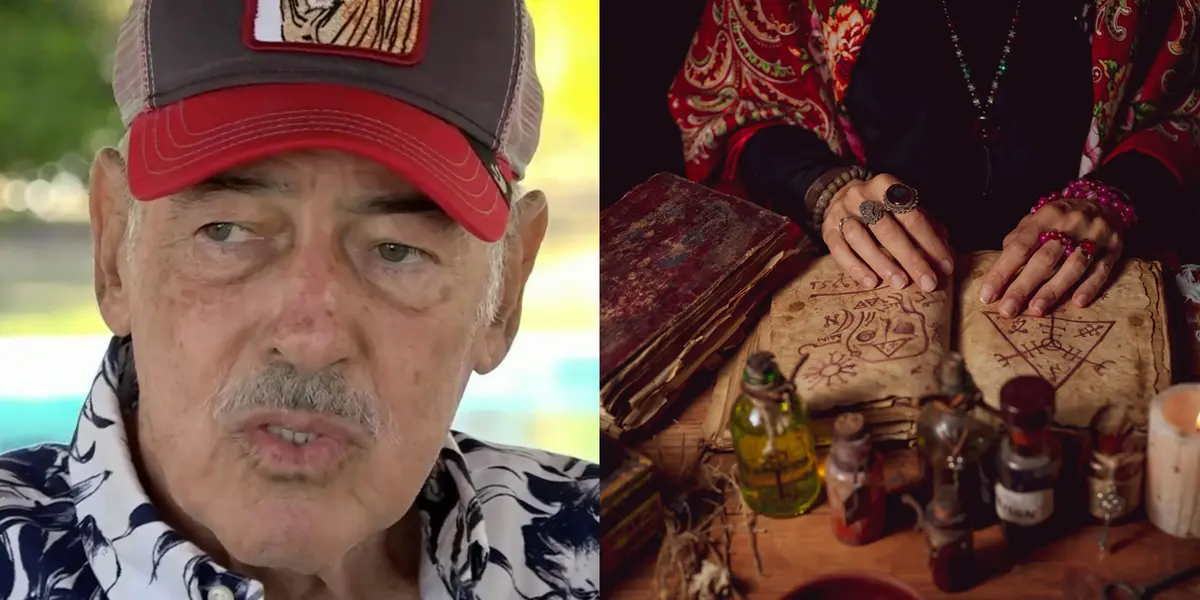 El actor acudió a la práctica para saber más sobre lo que le depara el destino en 2023.