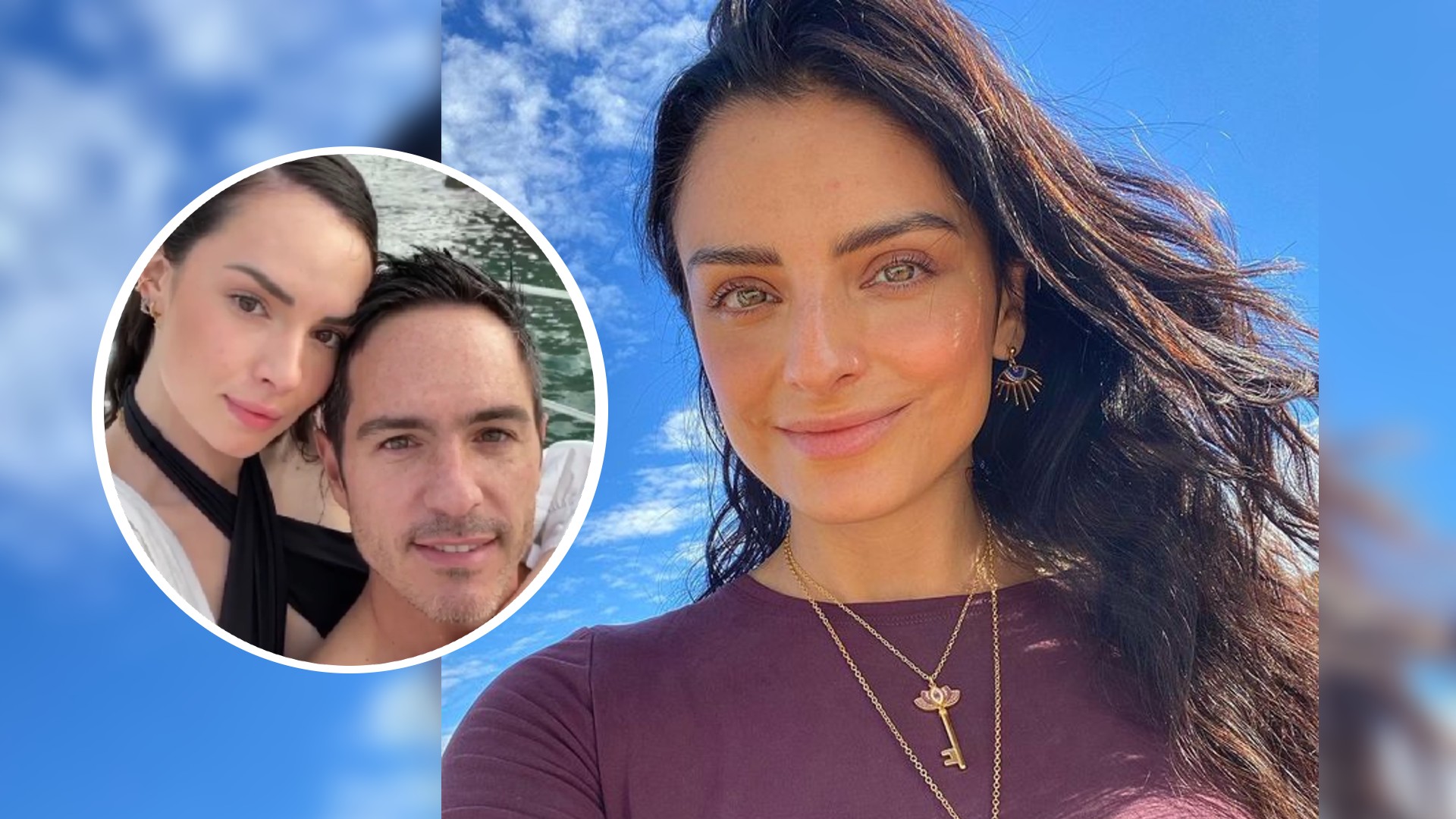 El actor respondió a las especulaciones que surgieron luego de que salieran a la luz los 'likes' que le dejó a su actual novia mientras estaba con Aislinn.