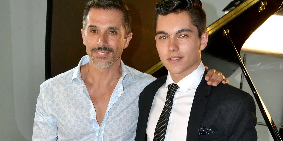 Sergio Mayer reveló que mantiene una relación distante con su hijo