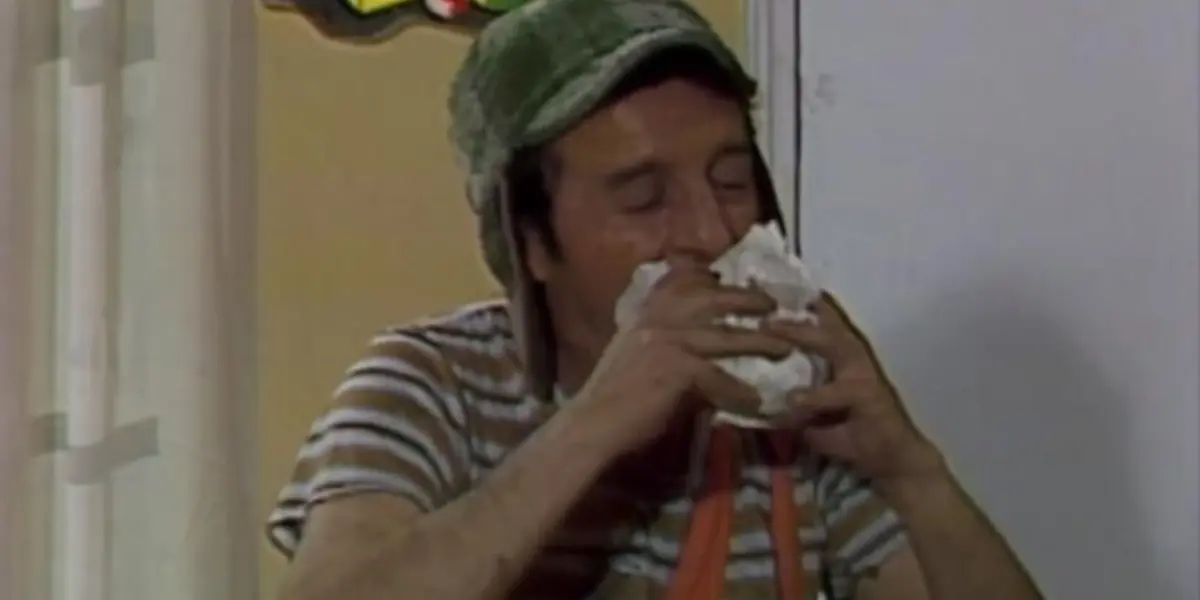 El Chavo del 8 siempre soñaba con comerse una torta de jamón pero pocas veces lo hizo