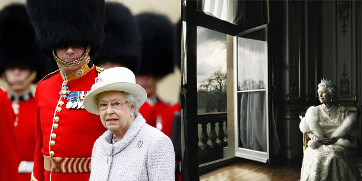 El intruso logró burlar la inquebrantable seguridad que rodea a la monarca.