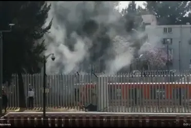 El Metro de Ciudad de México aclaró que el incendio que se registró a la altura de la interestación Morelos-Candelaria de la Línea 4.