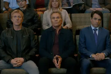 En el clip se ve como Daniel y Johnny se alían para hacerle frente al maquiavélico John Kreese, quien le llama al mismísimo Terry Silver para que destruya a sus enemigos.