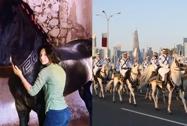 Esta es la diferencia de precios entre los corceles que tiene la pequeña de la dinastía Aguilar y los que pasean por las calles de Qatar.