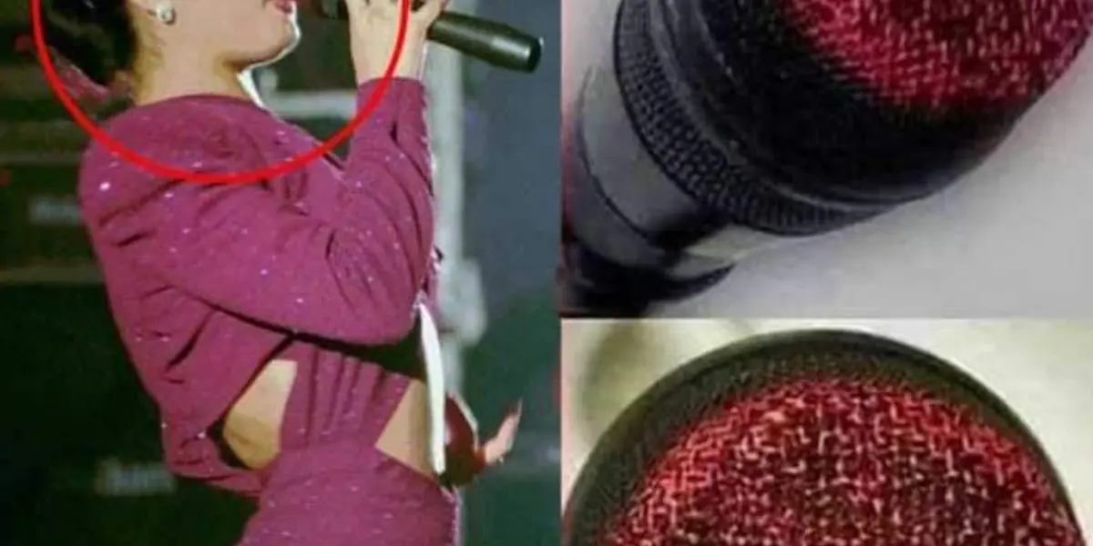 Este es el misterioso secreto que esconde el micrófono de la cantante, Selena Quintanilla.