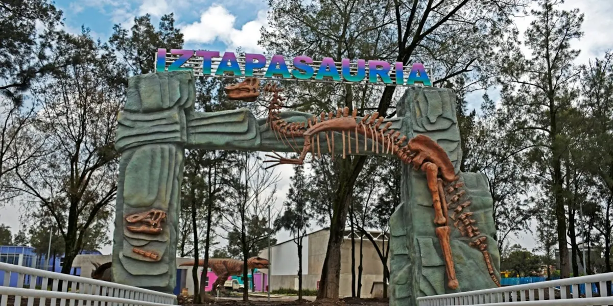 Ya puedes visitar Iztapasauria parque temático en CDMX