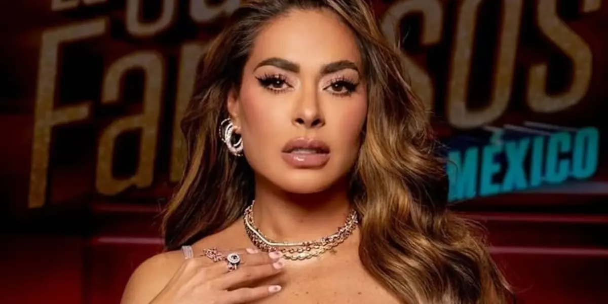 Galilea Montijo posa en el estudio de la Casa de los Famosos (Fuente: Instagram Galilea Montijo)