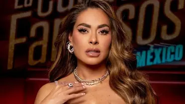 Galilea Montijo posa en el estudio de la Casa de los Famosos (Fuente: Instagram Galilea Montijo)