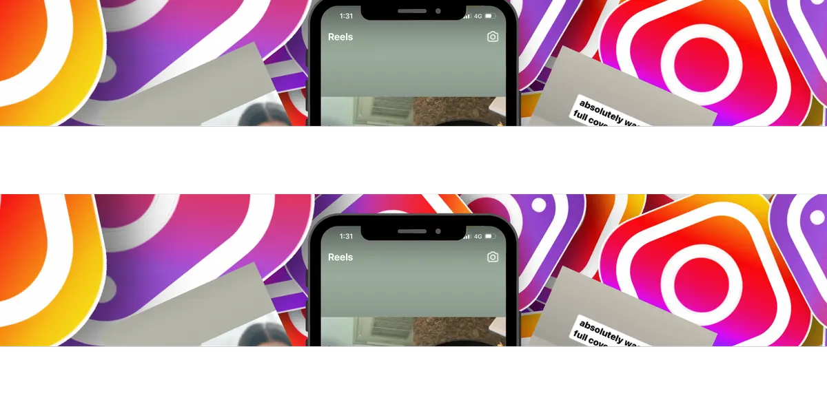 Instagram añadirá más diseños para los remix, cuando se realiza un remix en la aplicación, la pantalla se organiza de tal manera que a la izquierda se presenta el video original y a la derecha la reacción a este.