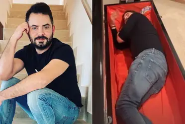 José Eduardo Derbez fue capaz de pagar miles de pesos por su peculiar y sorprendente cama en forma de ataúd