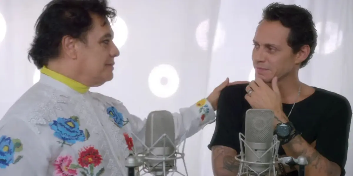 Juan Gabriel siempre fue bondadoso y así les agradecía a sus colegas una colaboración