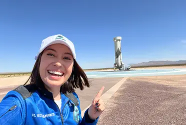 Katya Echazarreta quien logró y se convirtió en la primera mexicana en viajar al espacio a bordo de la misión New Shepard de la compañía privada Blue Origin.