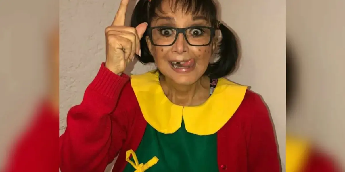 La Chilindrina revela la verdad de la creación de su vestuario en El Chavo del 8